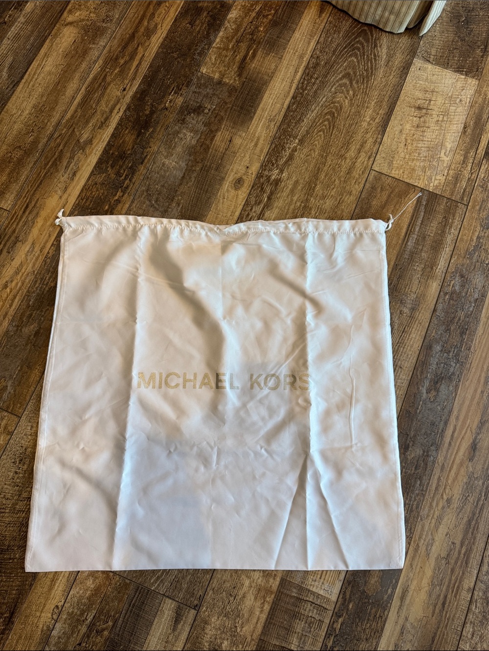 Michael Kors white satin drawstring dustbag - Picture 1 of 3